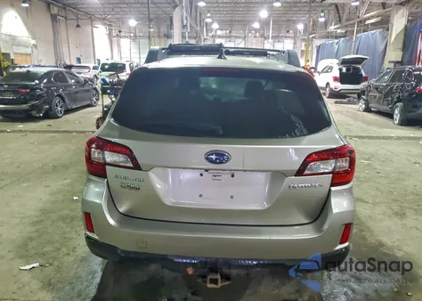 2016 Subaru Outback 2.5I Premium from USA, damaged, VIN 4S4BSBFC5G3206595